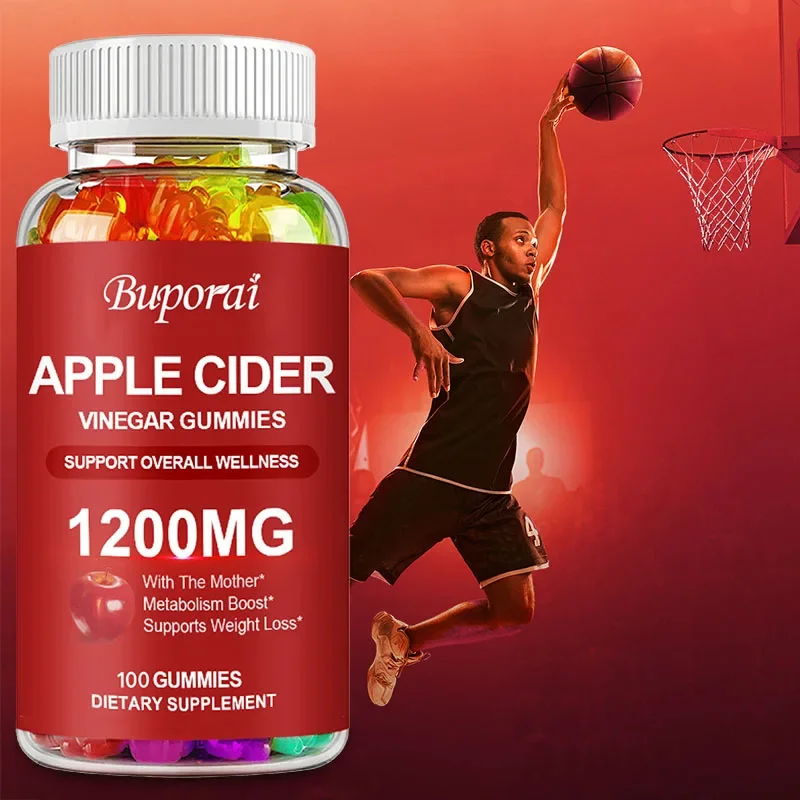 Apple Cider Vinegar Pill - Appelciderazijngummies 1200MG - Helpt ontgiften, effectief