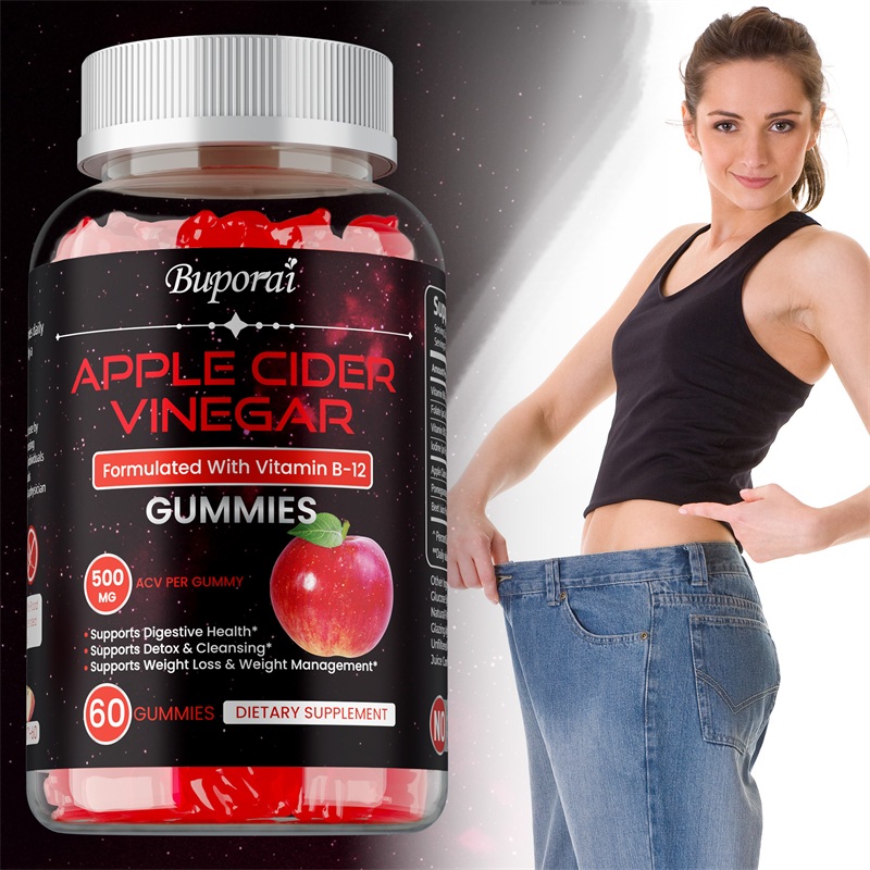 Apple Cider Vinegar Pill - Appelciderazijngummies - Bevordert de spijsverteringsgezondheid, verlicht