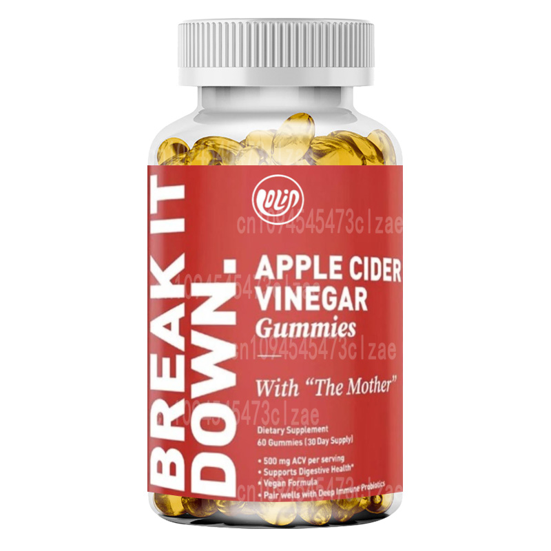 Apple Cider Vinegar Pill - Appelazijn-gummies met 500 mg foliumzuur, B12