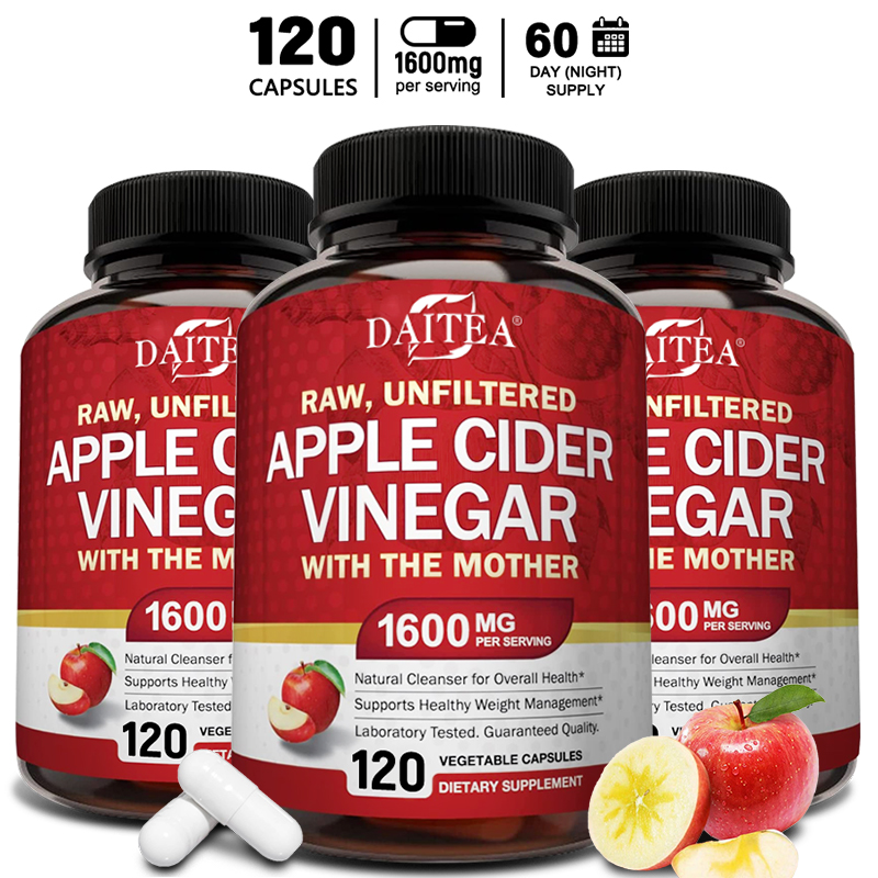 Apple Cider Vinegar Pill - Appelciderazijn 1600 mg met de moeder