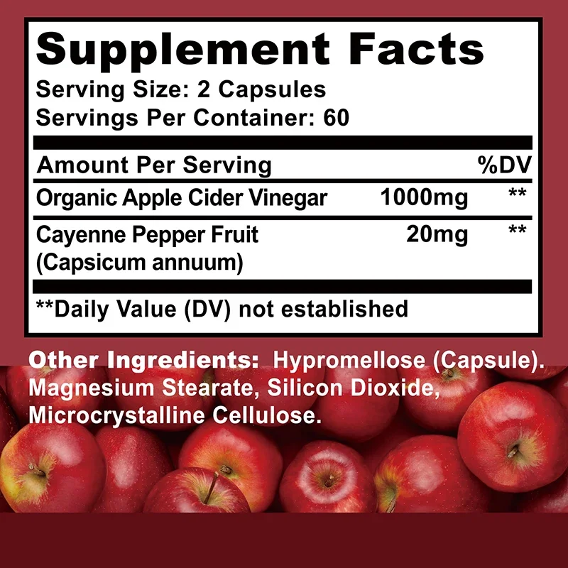 Appelciderazijn - Gezond gewic - Apple Cider Vinegar Pill recensie en prijs