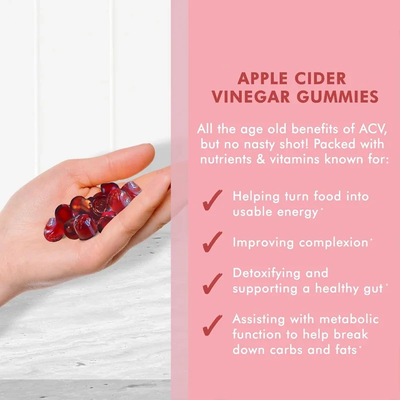 60-delige appelazijngummies vo - Apple Cider Vinegar Pill recensie en prijs
