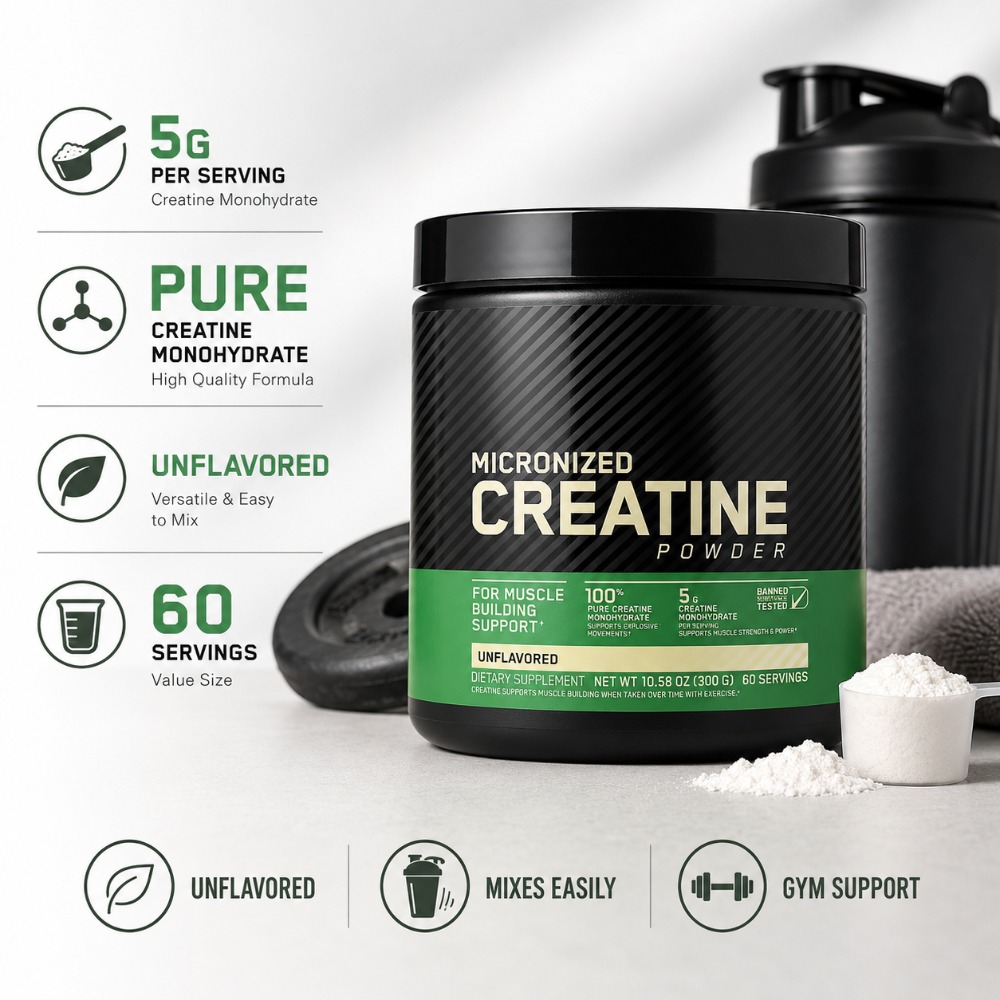 Creatine Monohydraat Poeder 30 - Nutrition In Fitness recensie en prijs