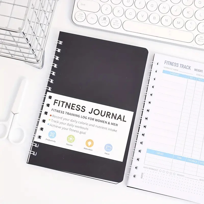 Fitnessdagboek Notitieboekje D - Nutrition Fitness Plan recensie en prijs