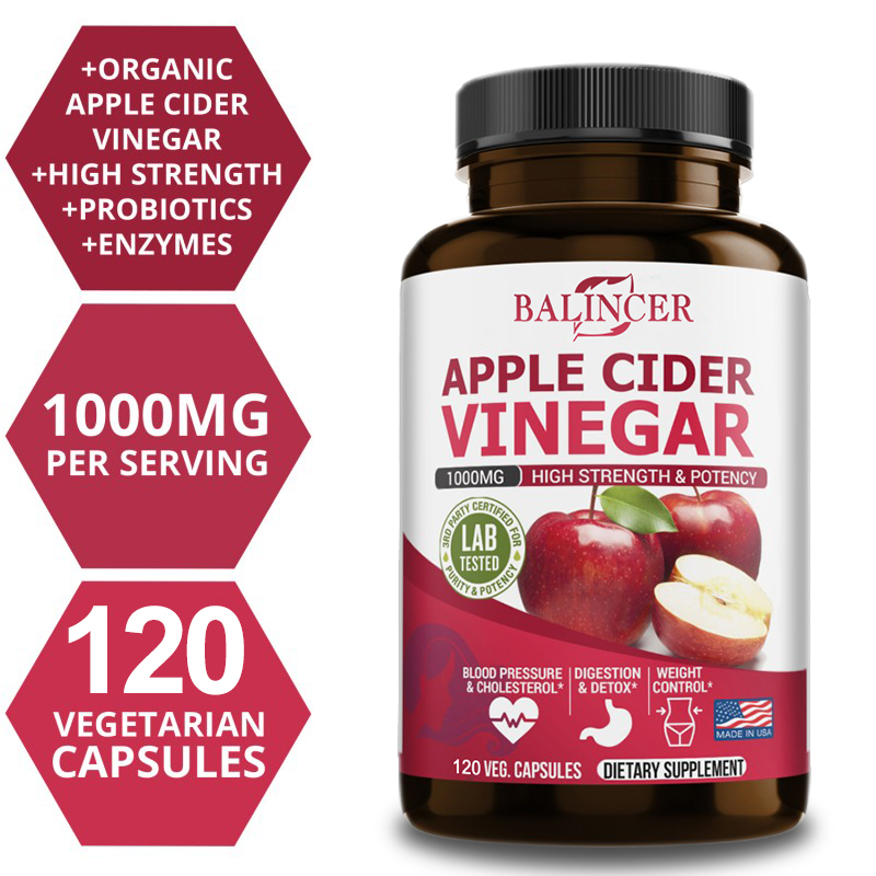 Supplement voor appelazijn - V - Apple Cider Vinegar Pill recensie en prijs