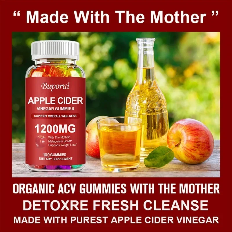 Appelciderazijn Gummies 1200MG - Apple Cider Vinegar Pill recensie en prijs
