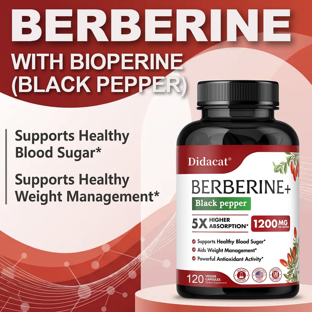 Berberine Supplement 1200mg -  - Apple Cider Vinegar Pill recensie en prijs