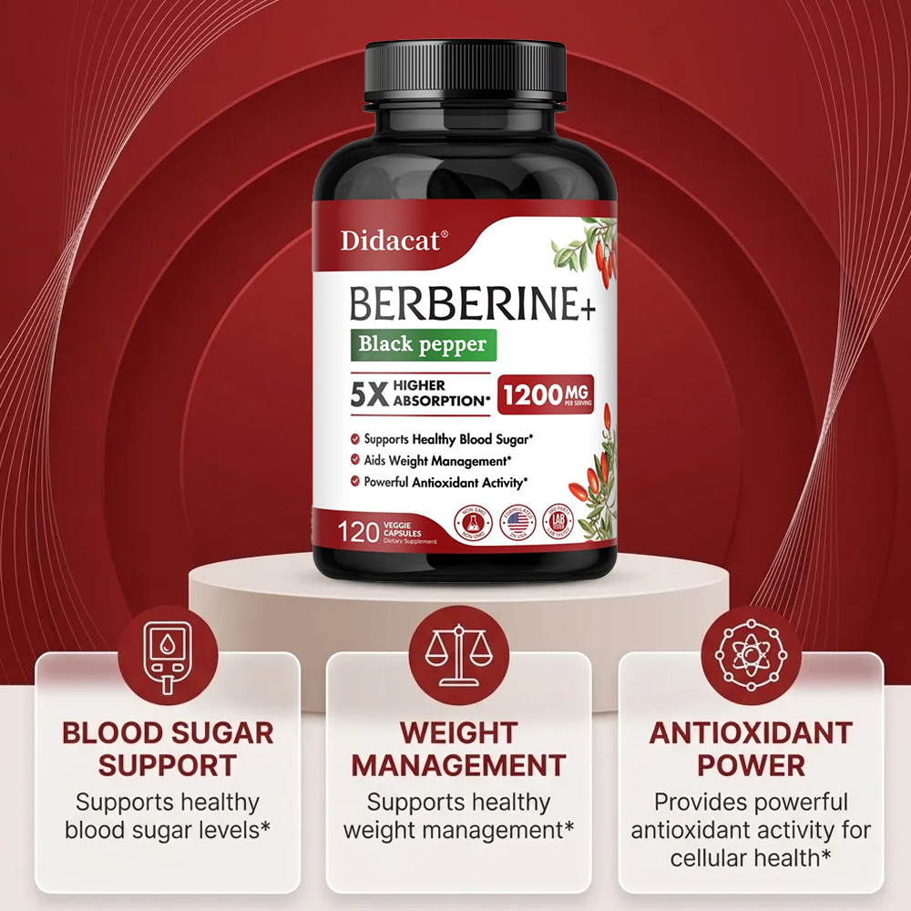Berberine Supplement 1200mg -  - Apple Cider Vinegar Pill recensie en prijs