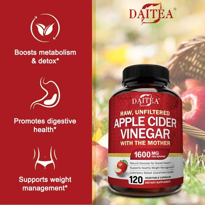 Appelciderazijn 1600 mg met de - Apple Cider Vinegar Pill recensie en prijs